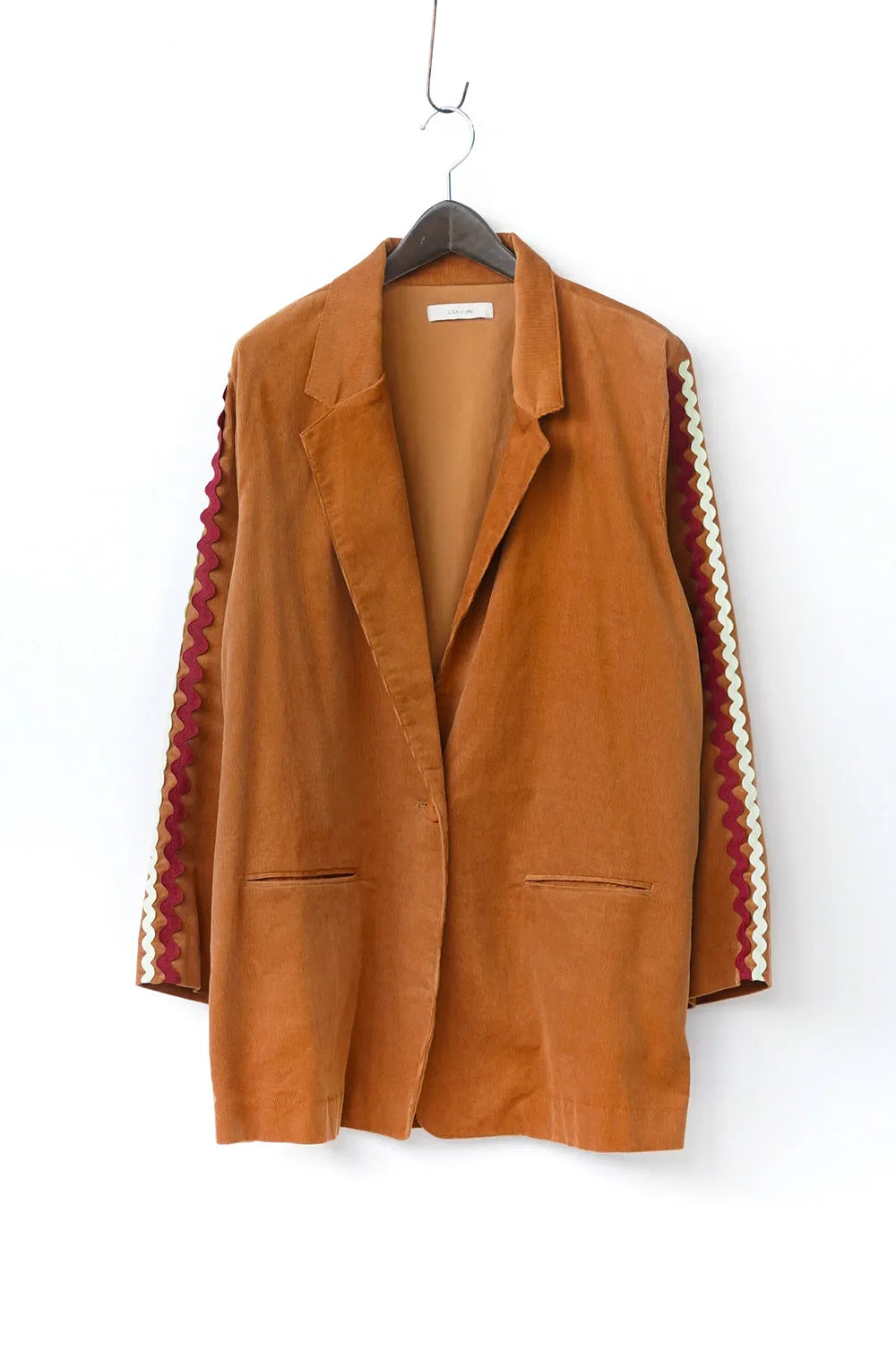 【LILA n’ citta】リックラックコーデュロイジャケット