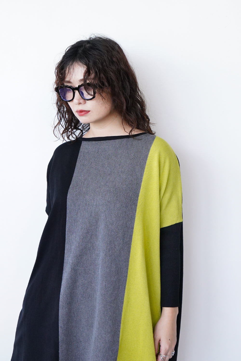 配色ニットチュニック – LILA & CITTA ONLINE SHOP