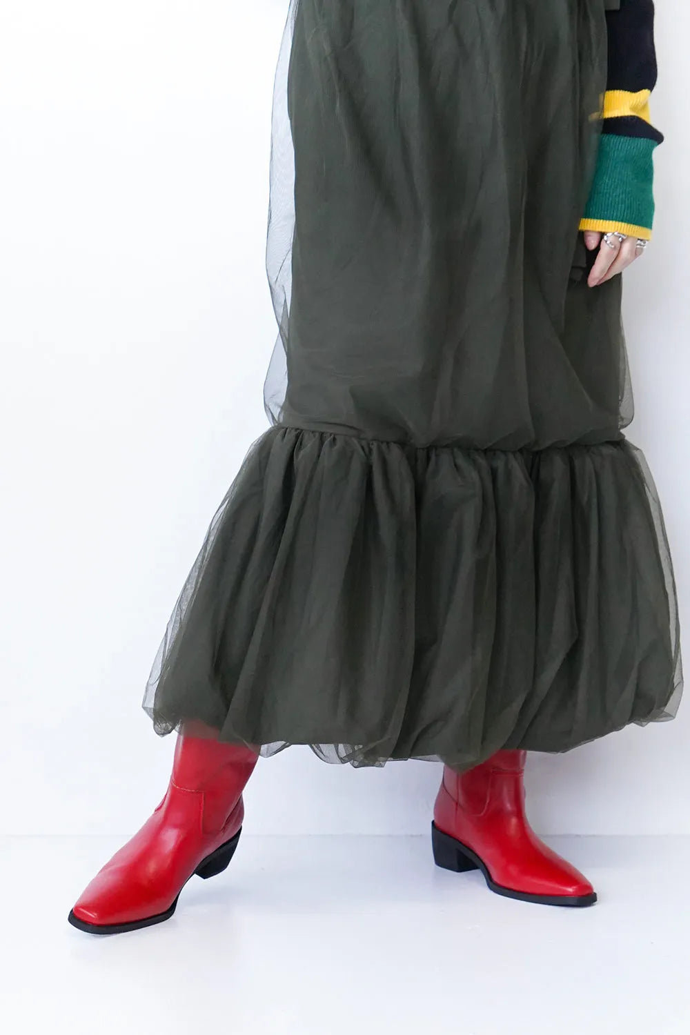 ウエスタンミドルブーツ