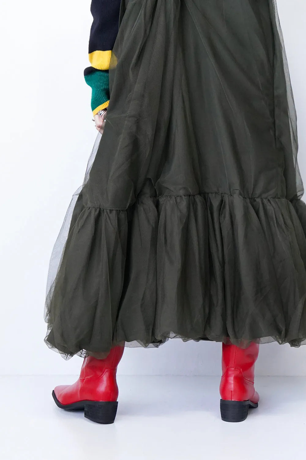 ウエスタンミドルブーツ