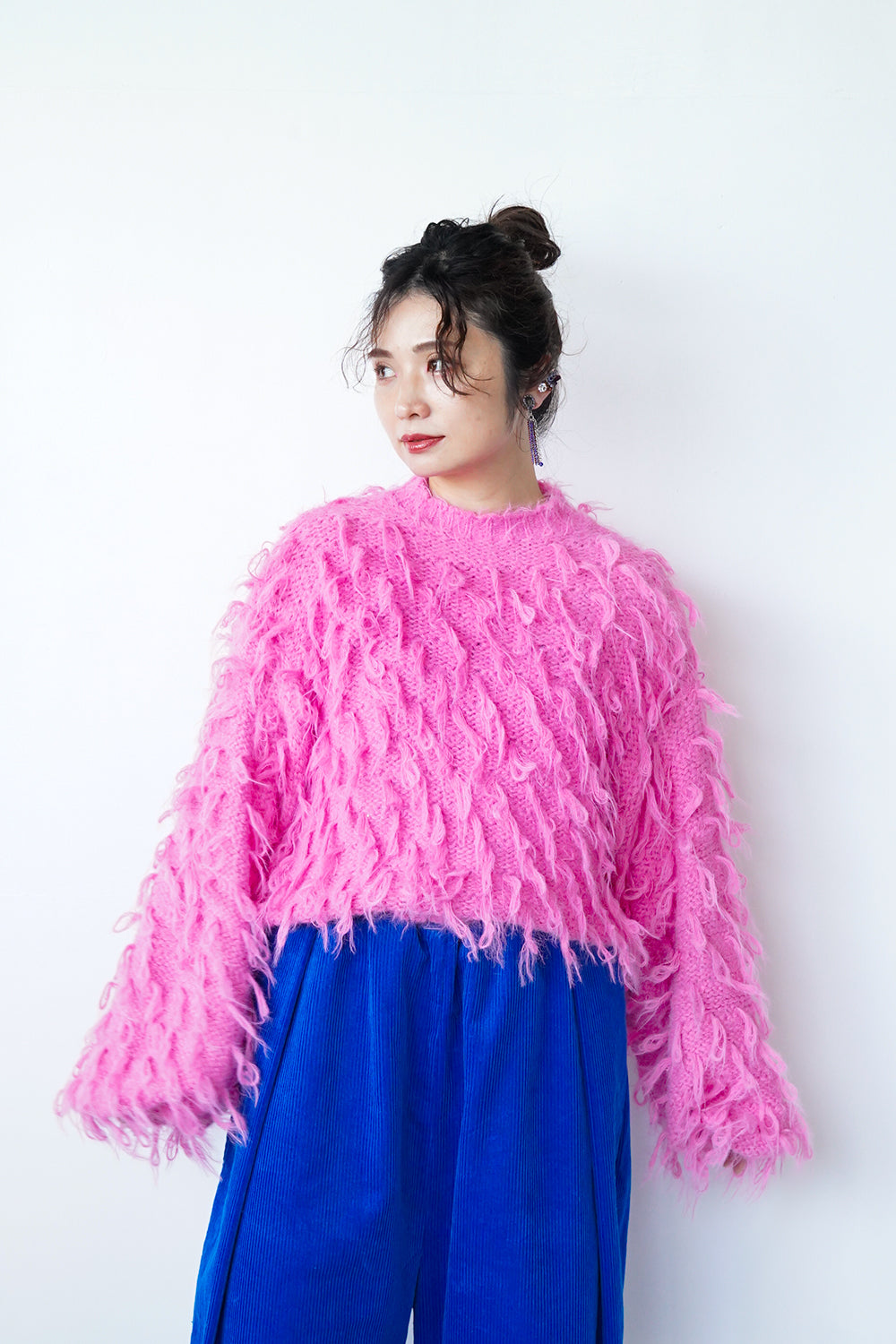 もけもけループハイネックニット – LILA & CITTA ONLINE SHOP