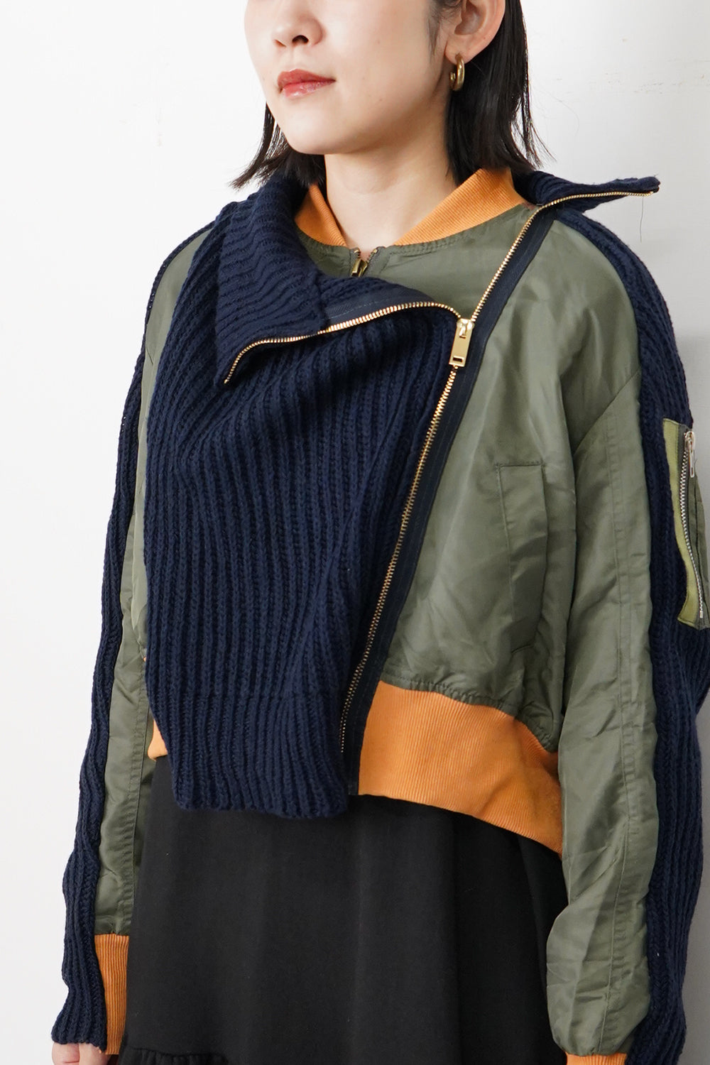 パーティを彩るご馳走や – ニットドッキングMA-1 LILA SHOP ONLINE CITTA & ジャケット・アウター