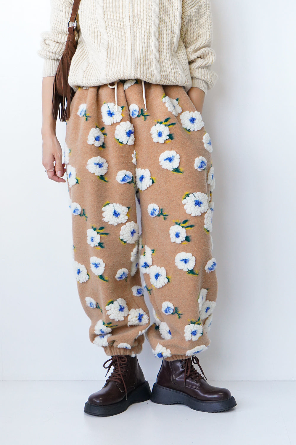 ボア花柄フリースパンツ – LILA & CITTA ONLINE SHOP