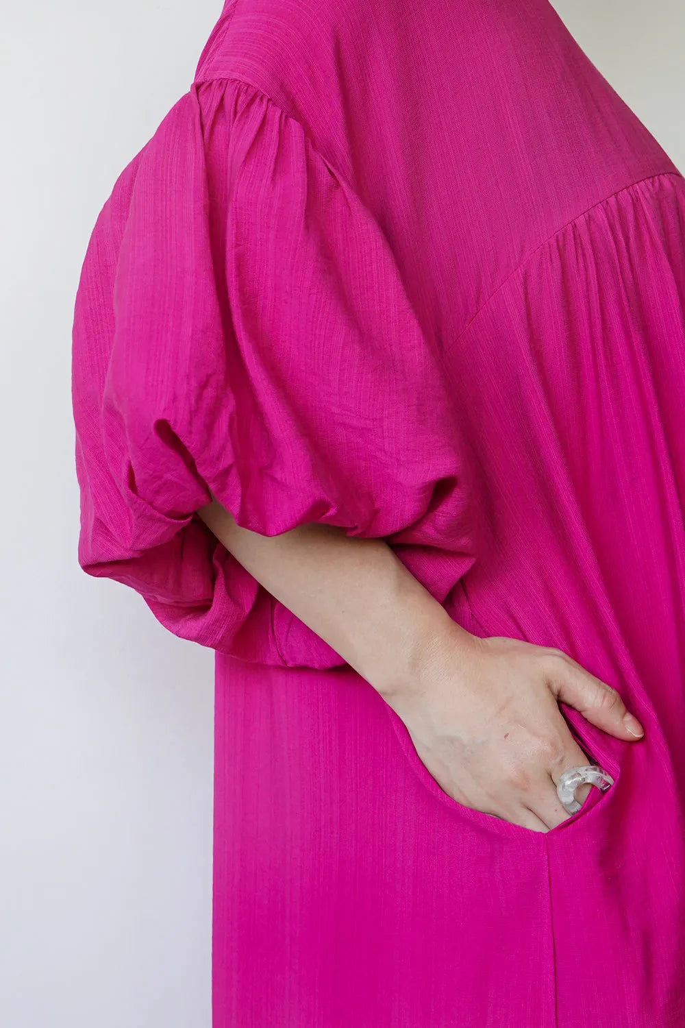 袖ボリュームワンピース