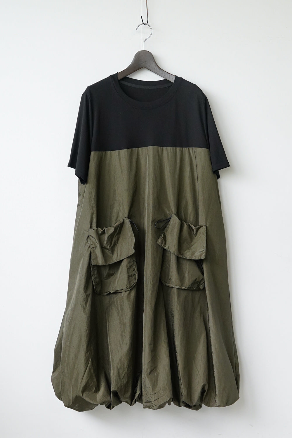 Rene ルネ　異素材バルーンワンピース　未使用 Rene ルネ 異素材バルーンワンピース 未使用 - メルカリ