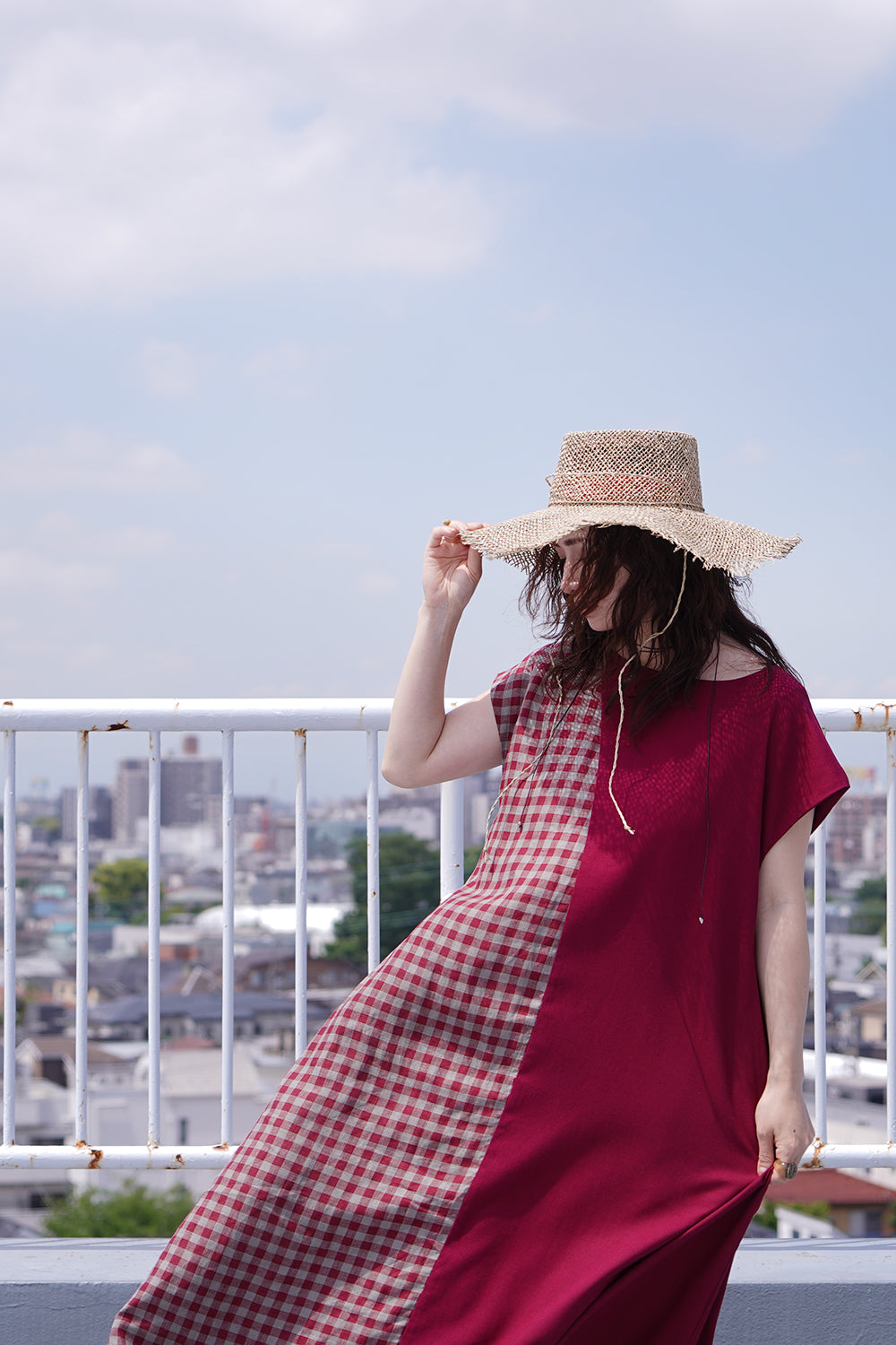 LILA n' citta】チェック切替リネンワンピース – LILA & CITTA ONLINE SHOP