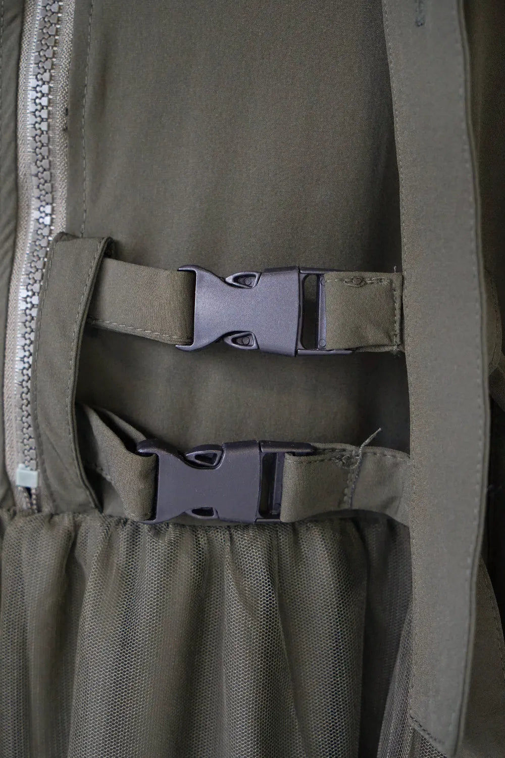 チュールレイヤードボリュームジャンパースカート