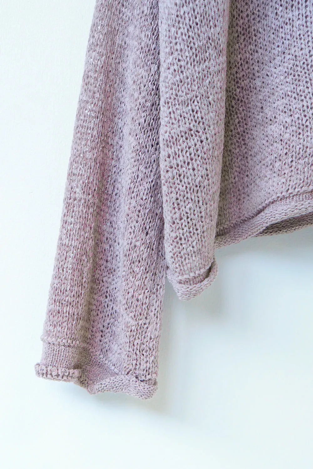 前後2wayローゲージルーズカーデ