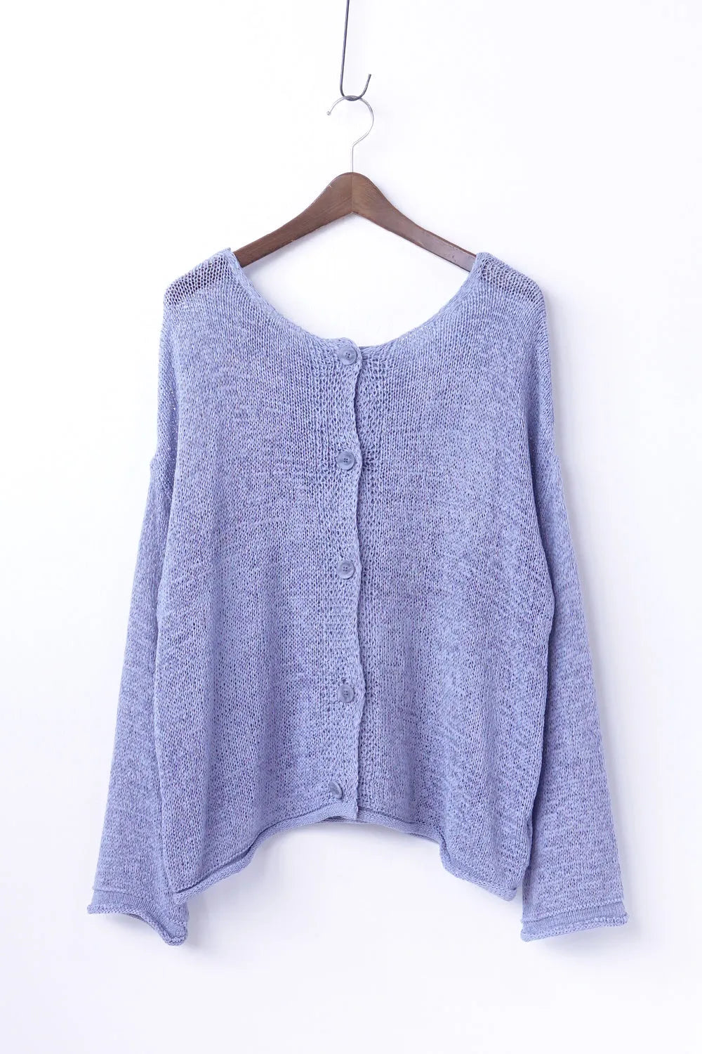 前後2wayローゲージルーズカーデ