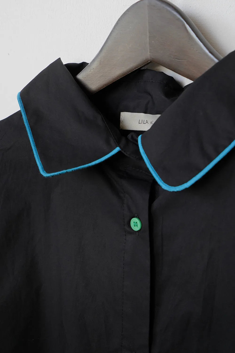 【LILA n' citta】スカラップヘムチュニックシャツ