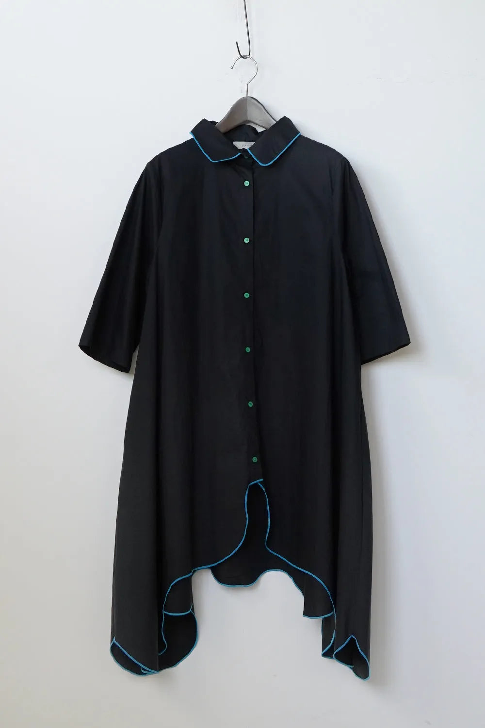 【LILA n' citta】スカラップヘムチュニックシャツ