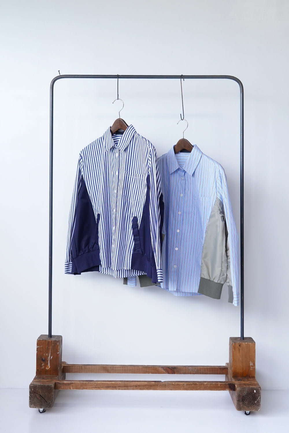 新品未使用ミカーレミカーレMICALLEMICALLE ストラッププリーツシャツ MICALLE MICALLE - 新品未使用ミカーレミカーレMICALLEMICALLE