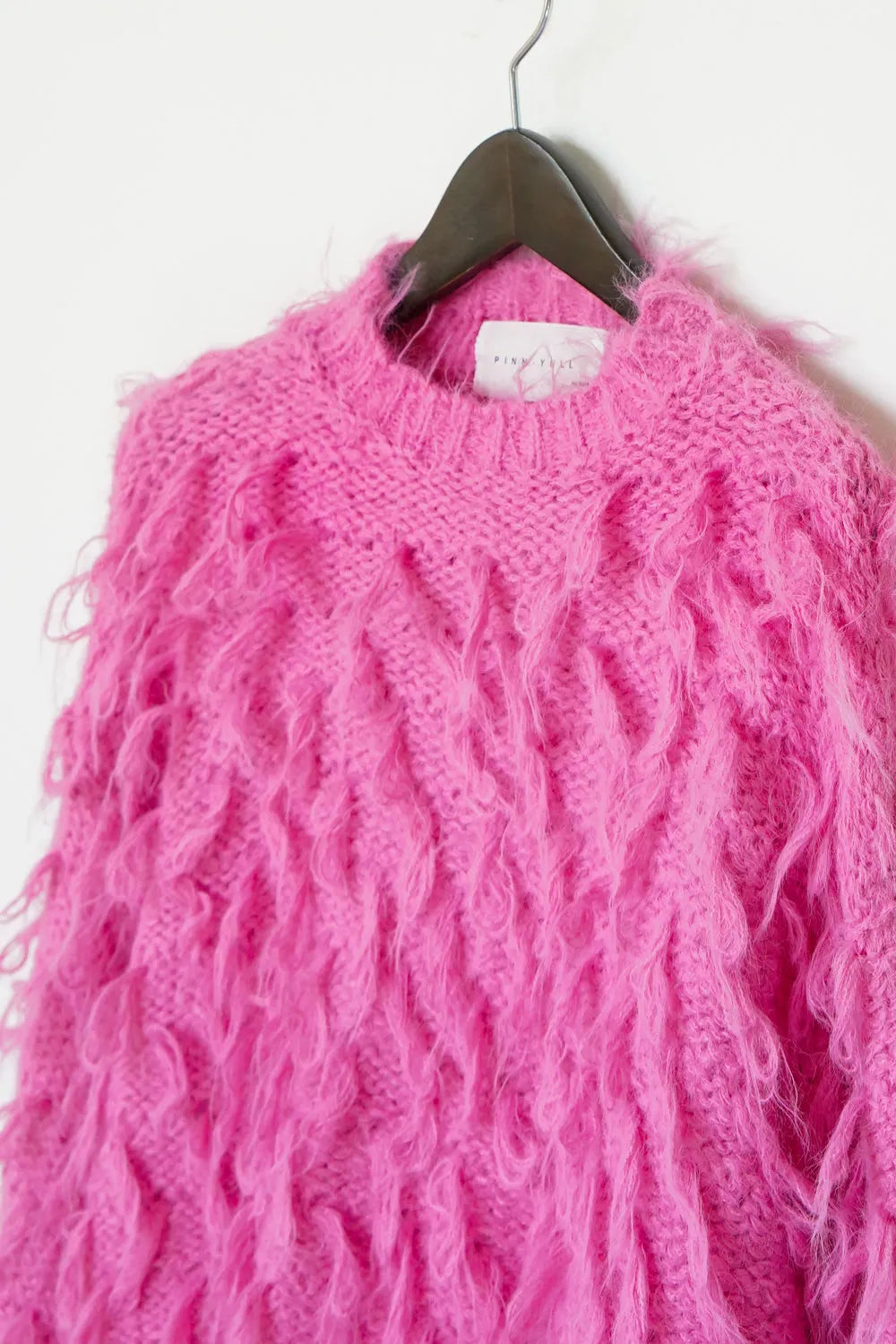 もけもけループハイネックニット