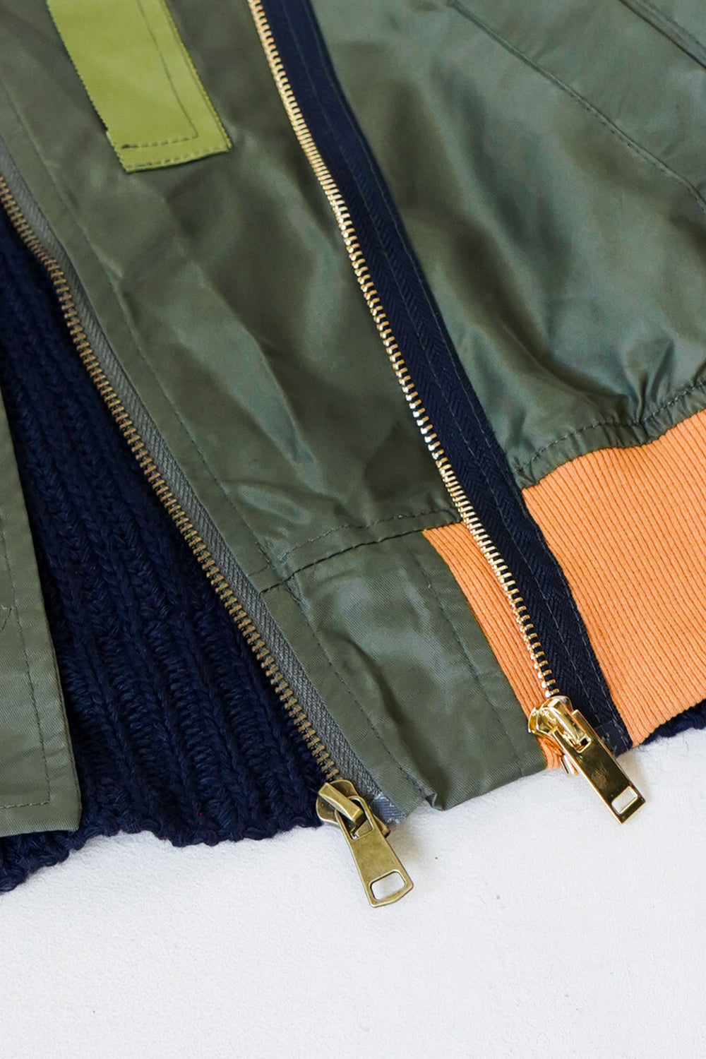 ニットドッキングMA-1 – LILA & CITTA ONLINE SHOP