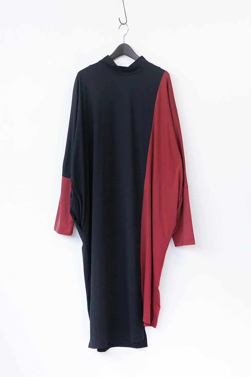 バイカラーカットソーワンピース