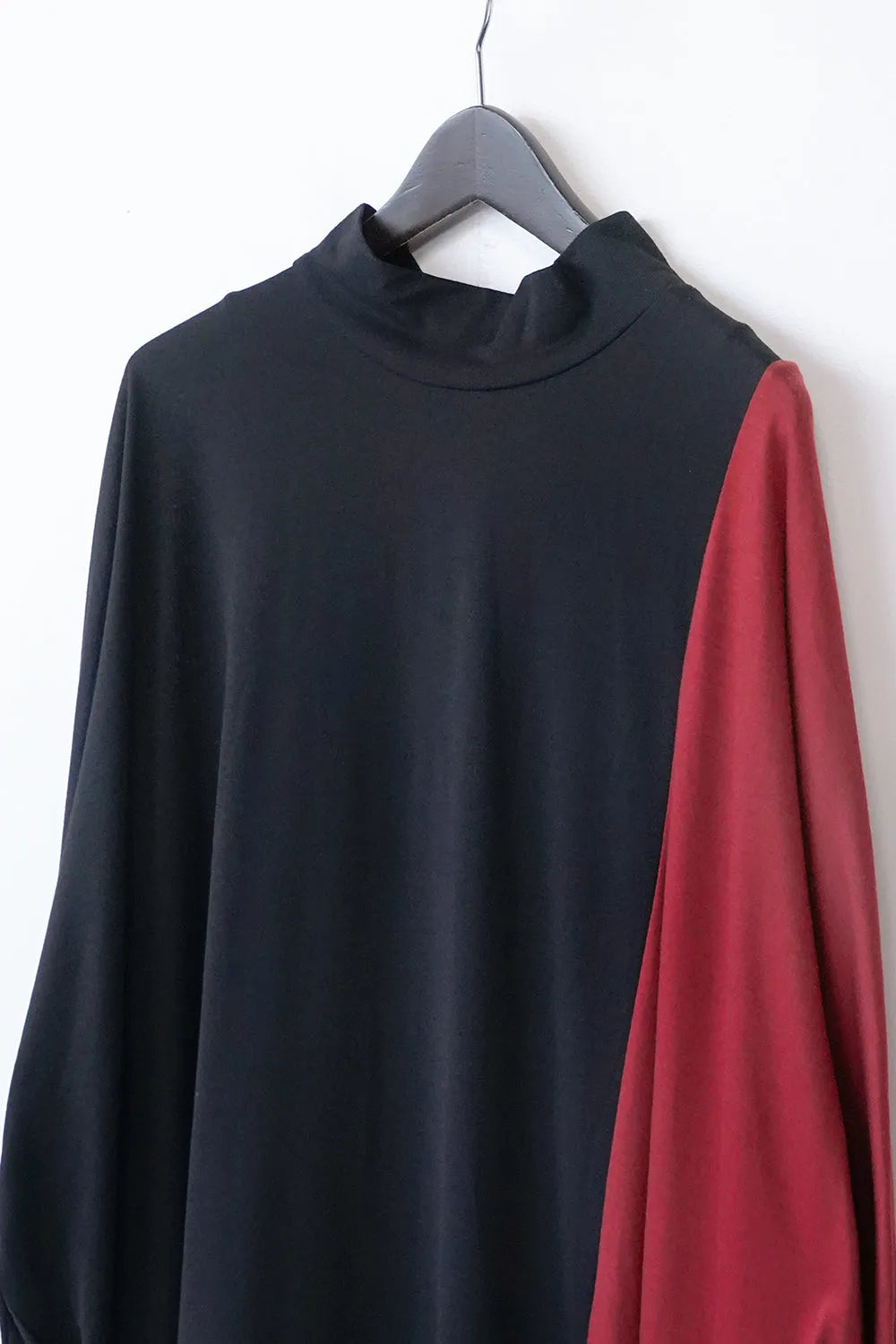 バイカラーカットソーワンピース