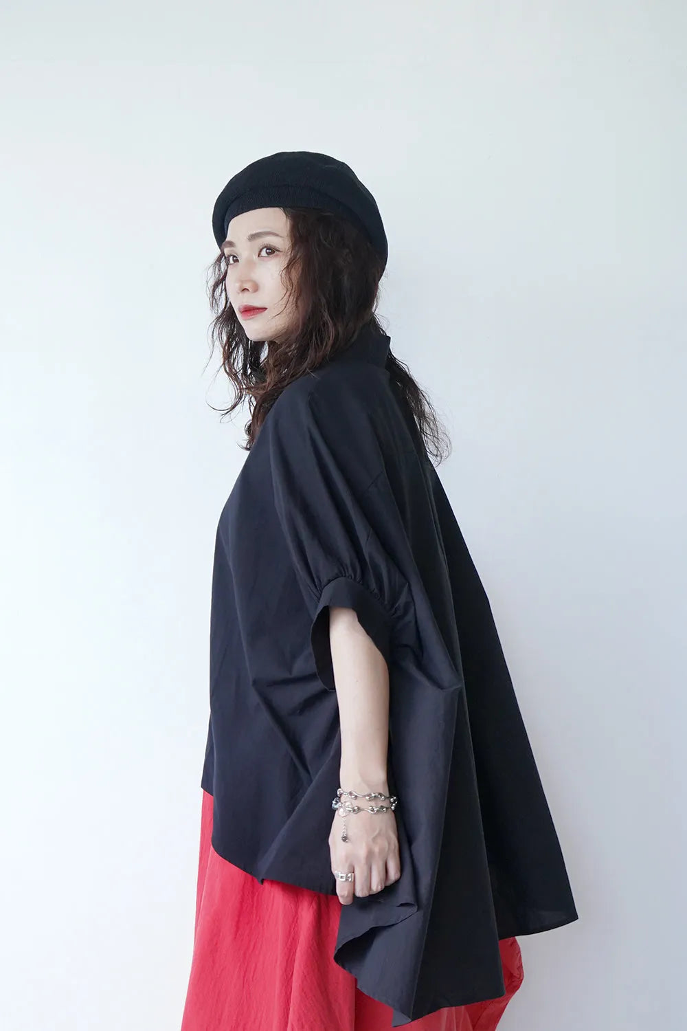 ドルマンコットンシャツ