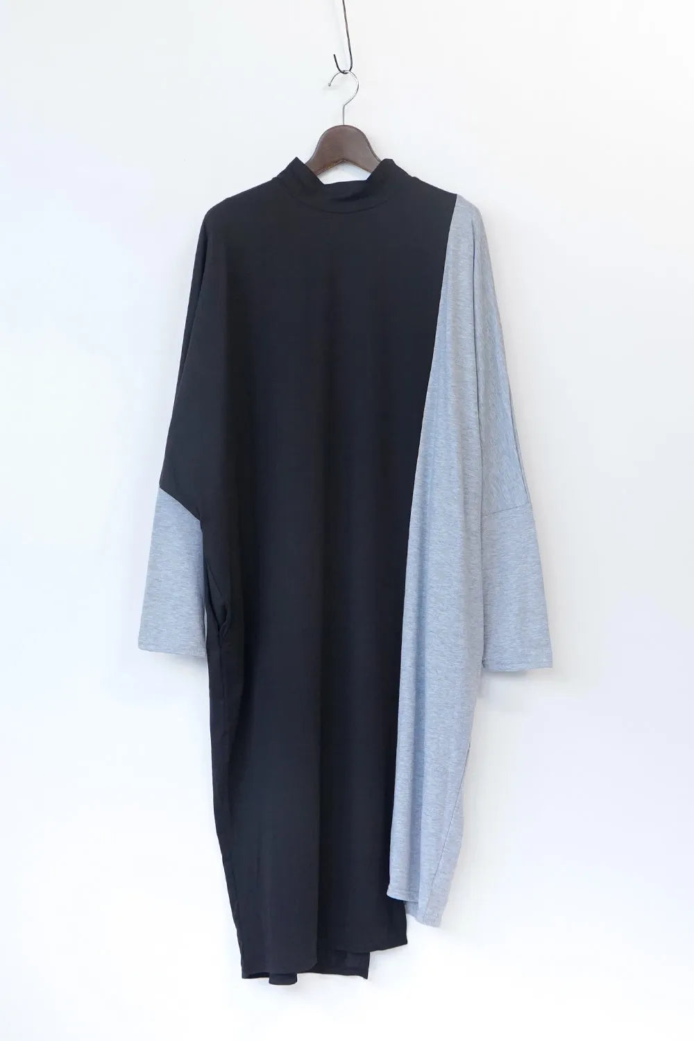 バイカラーカットソーワンピース