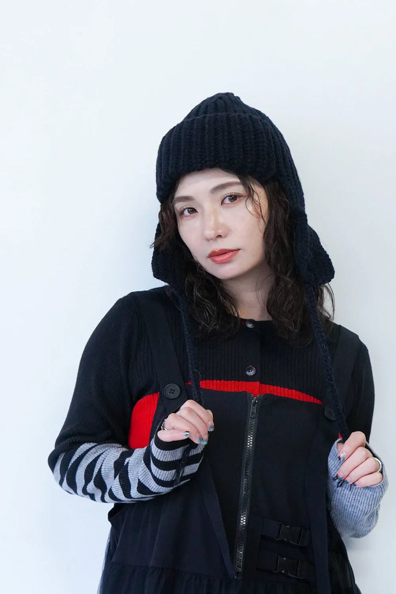 耳当て付きニット帽 – LILA & CITTA ONLINE SHOP