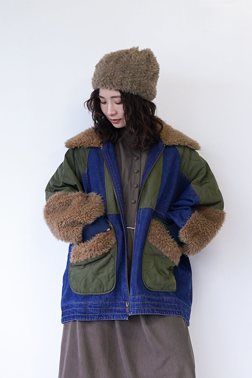 ボアMIXデニムジャケット – LILA & CITTA ONLINE SHOP