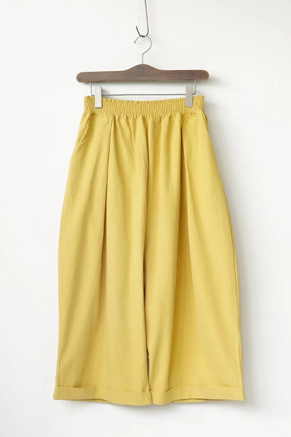 カラータックワイドパンツ