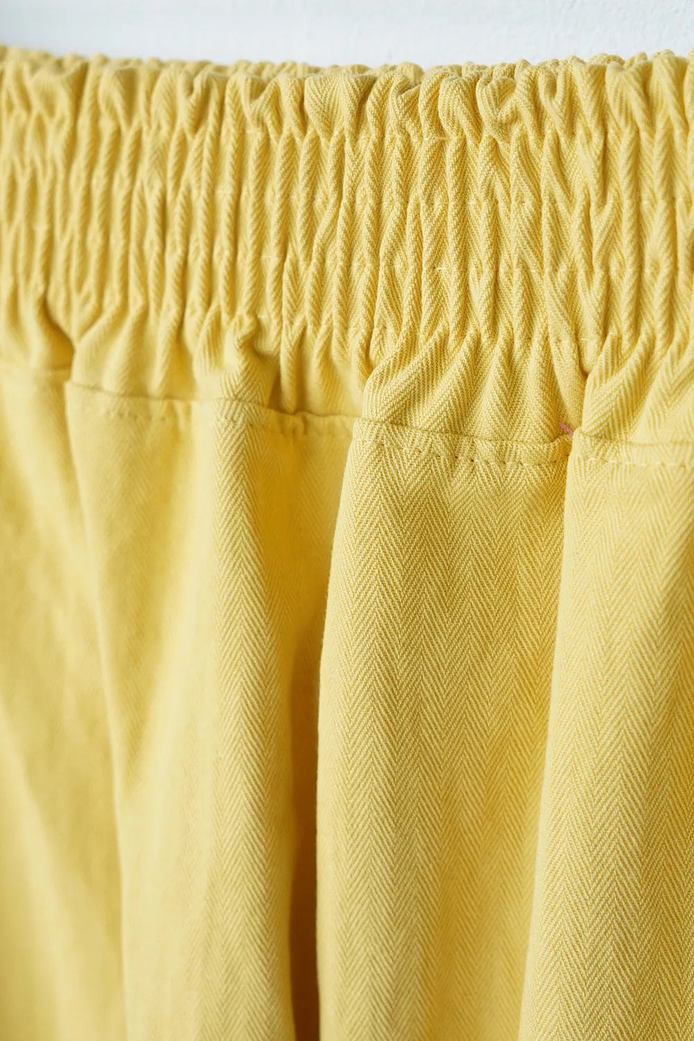 カラータックワイドパンツ