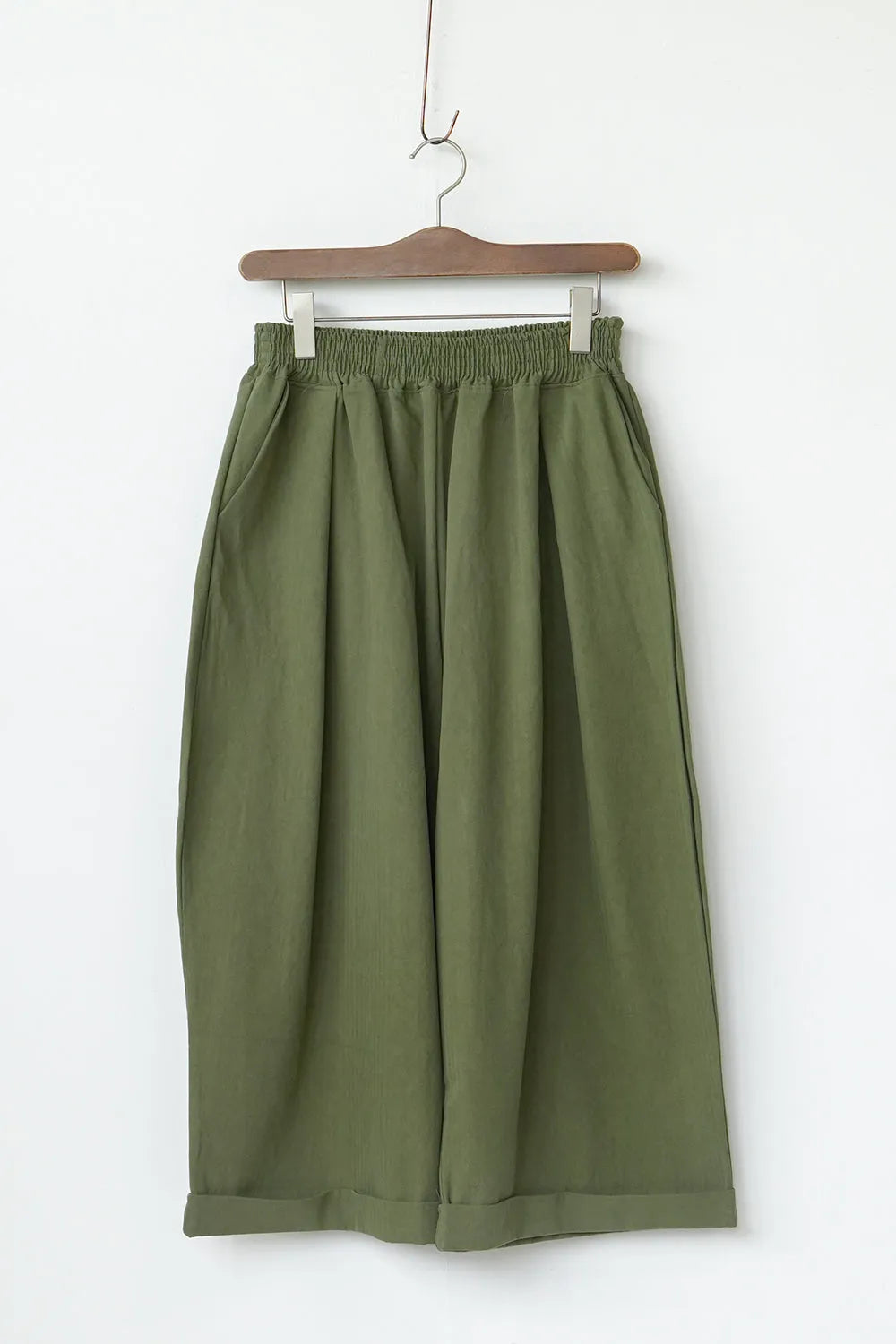 カラータックワイドパンツ