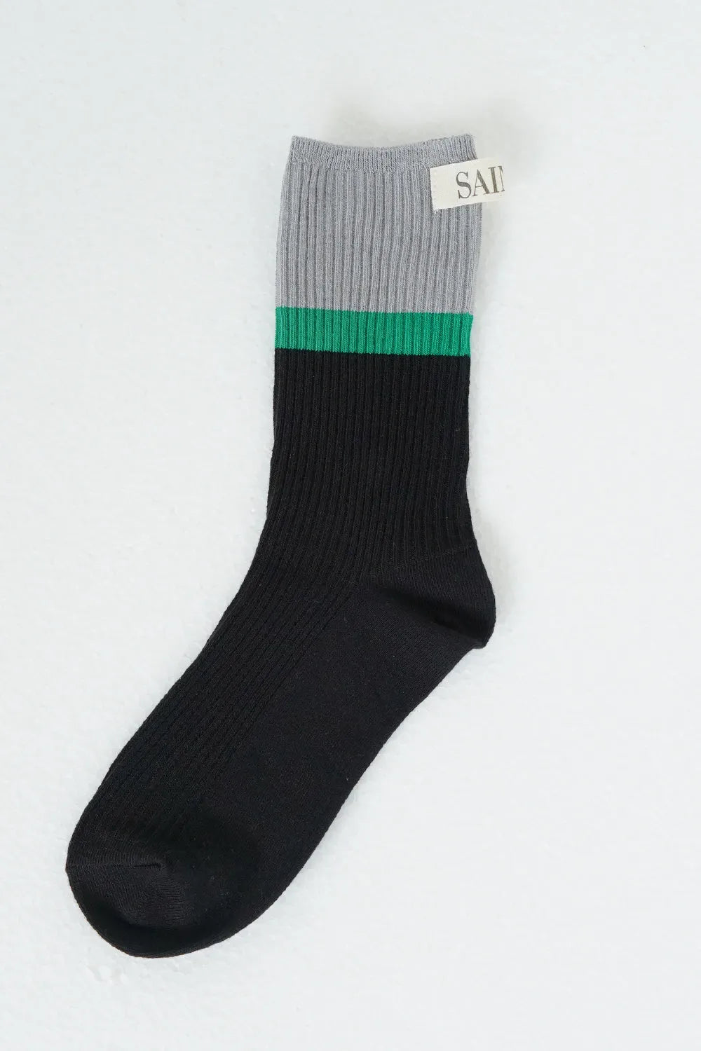 3配色ラインソックス