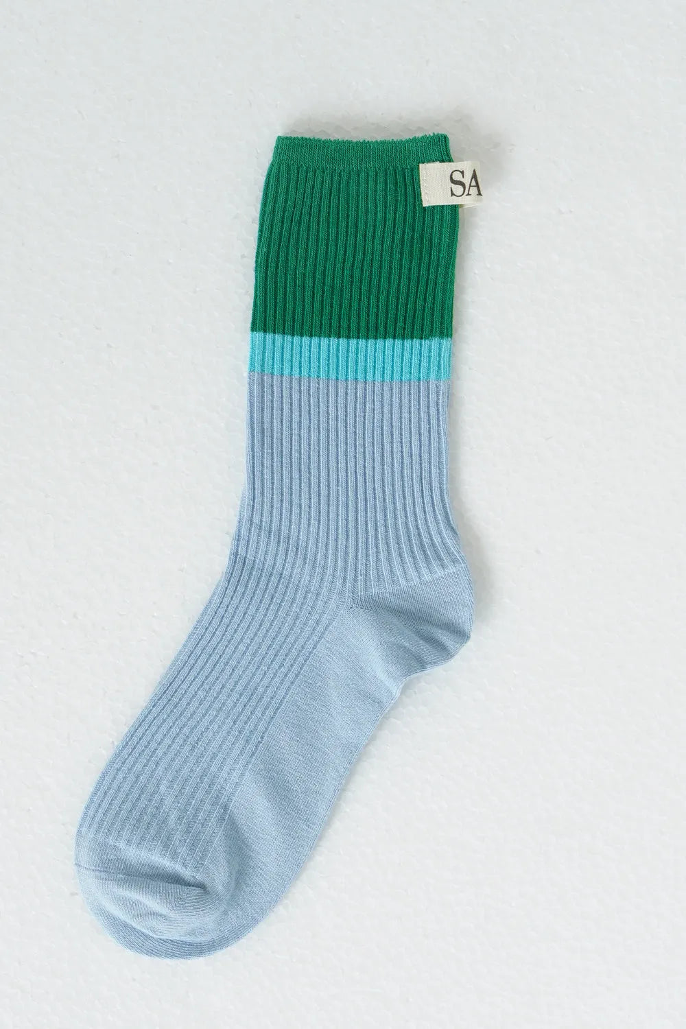 3配色ラインソックス