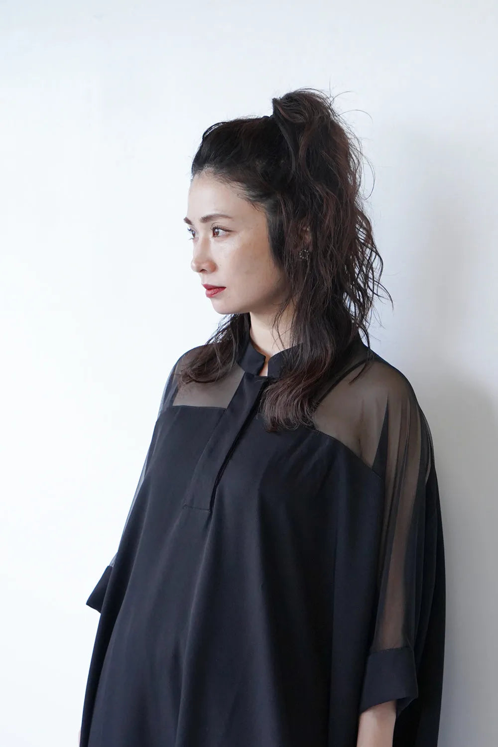 ヨークシアー切替ドルマンチュニックワンピース