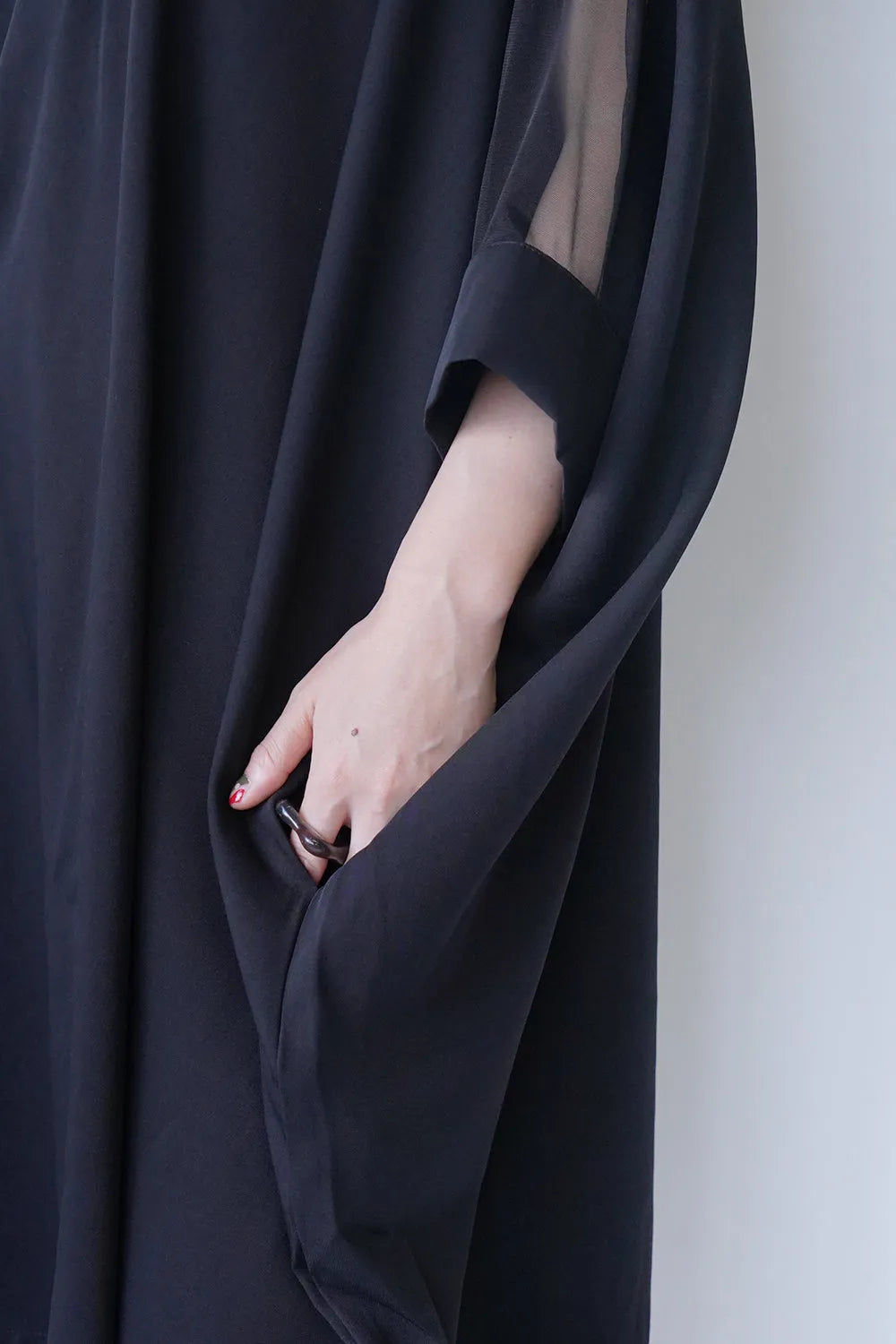 ヨークシアー切替ドルマンチュニックワンピース