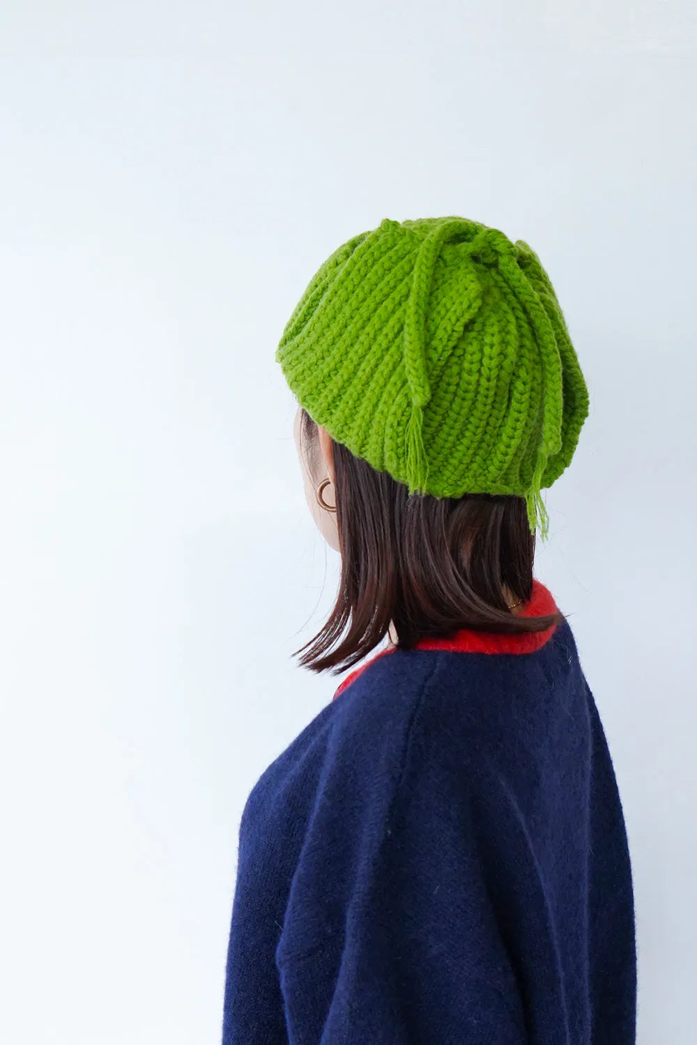 耳当て付きニット帽