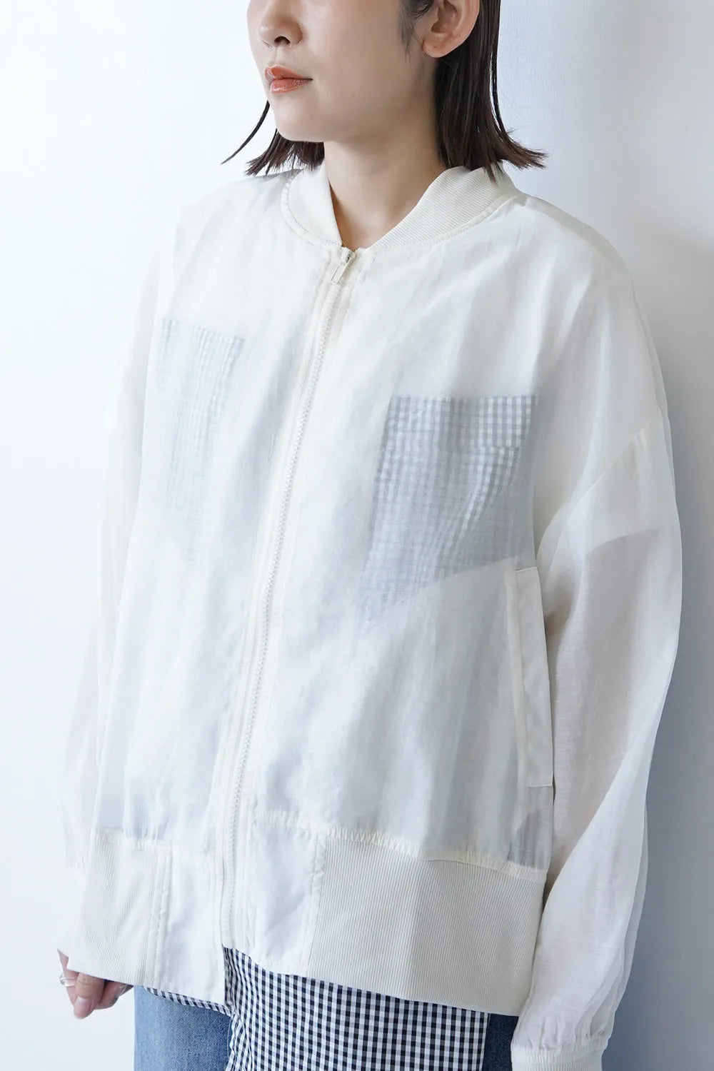 アンバランスヘム シアーブルゾン