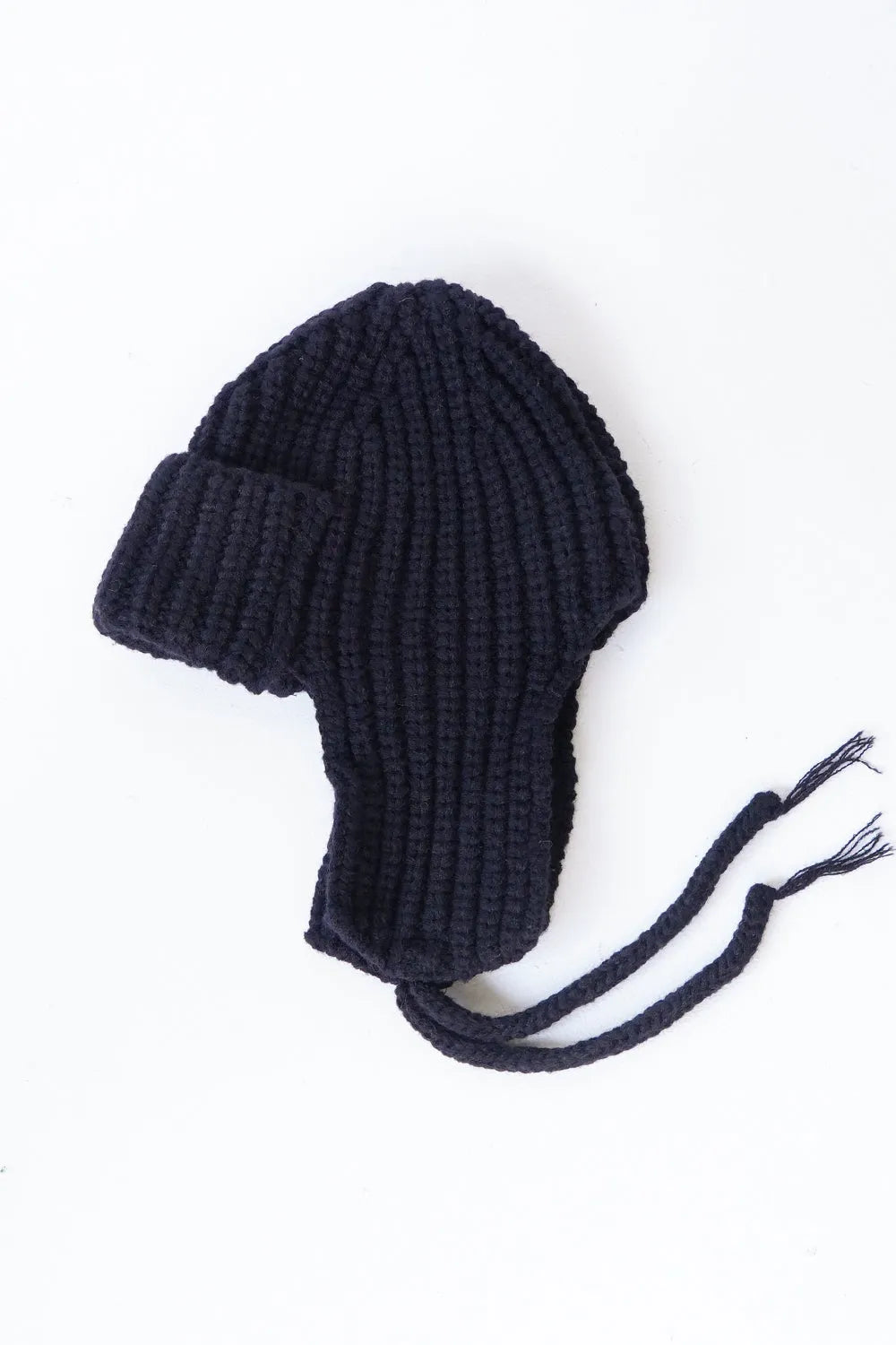 耳当て付きニット帽