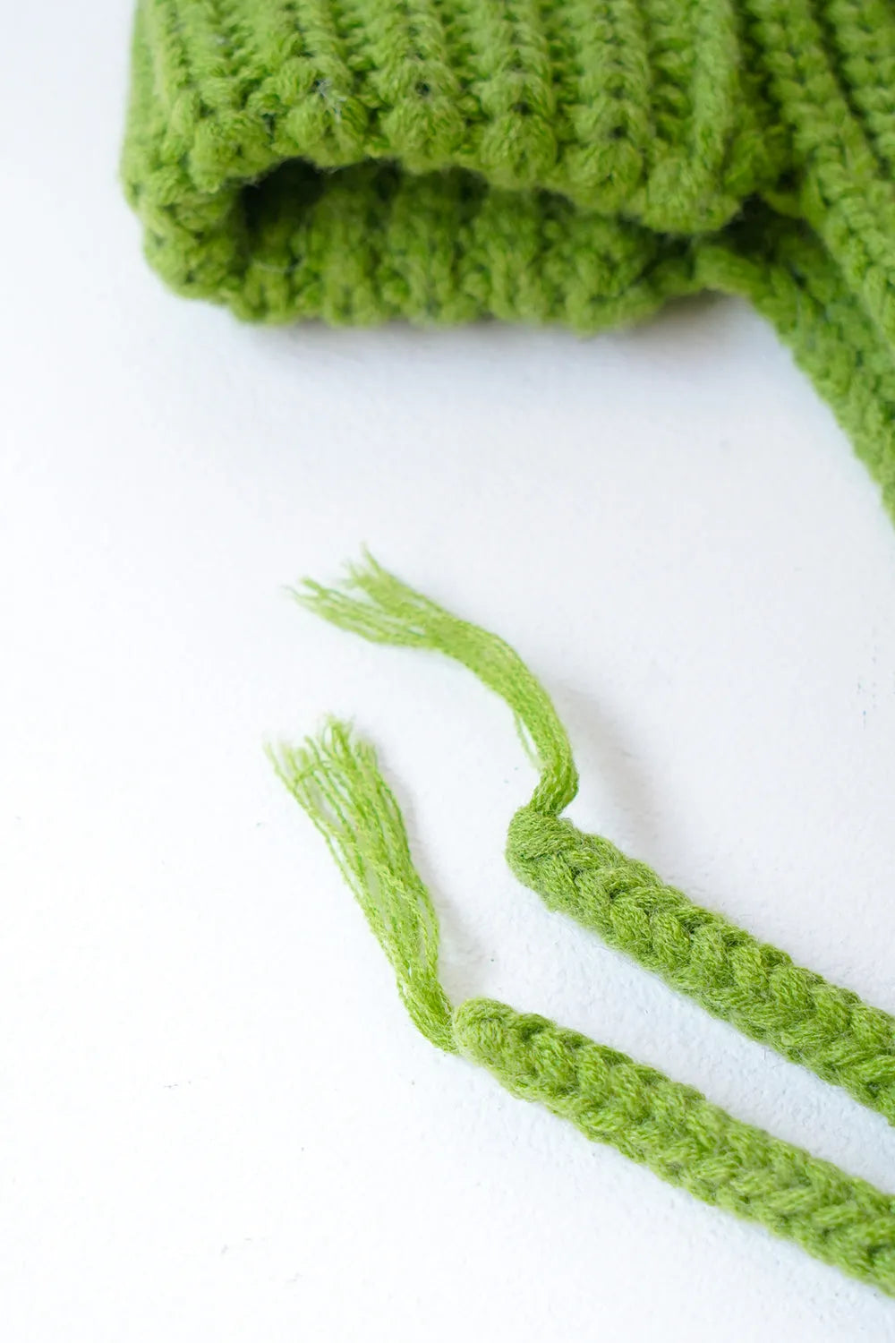 耳当て付きニット帽