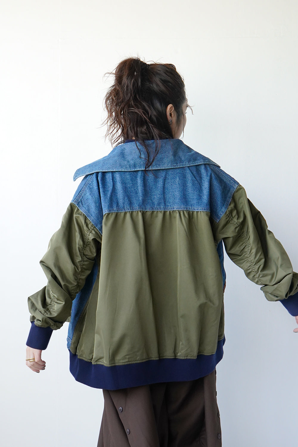 アシメドッキングレイヤードブルゾン – LILA & CITTA ONLINE SHOP