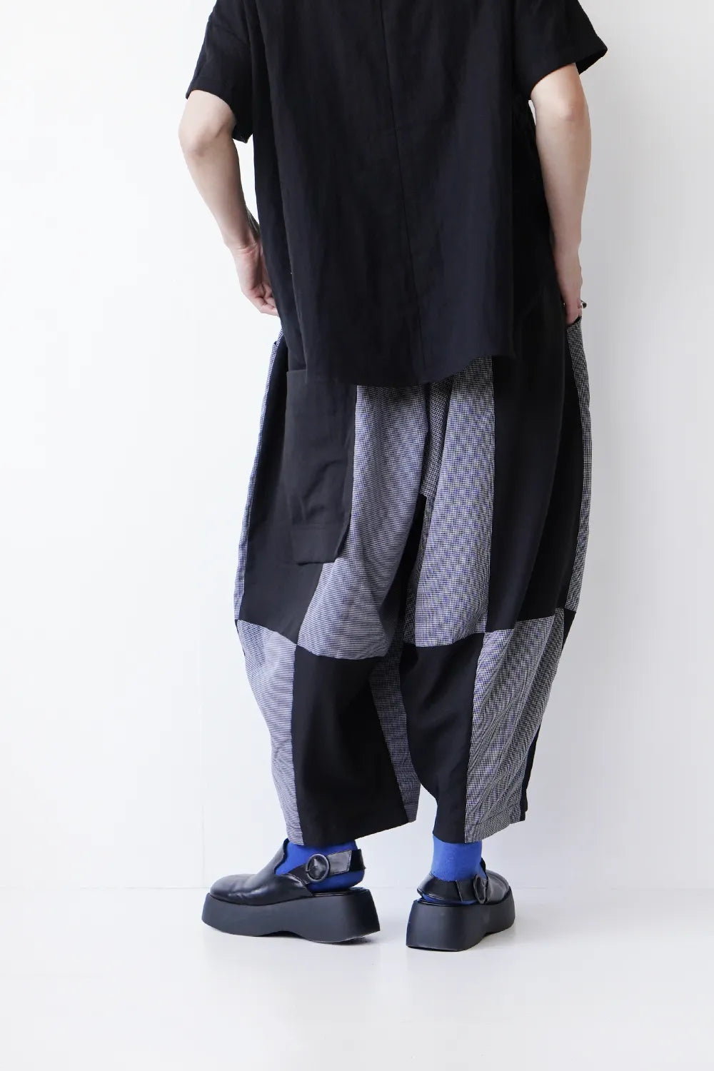 ブロック配色サルエルパンツ – LILA & CITTA ONLINE SHOP ブロック配色サルエルパンツ – LILA & CITTA ONLINE SHOP