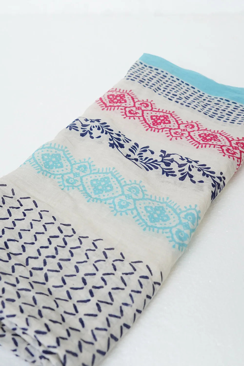 エスニック柄大判ストール