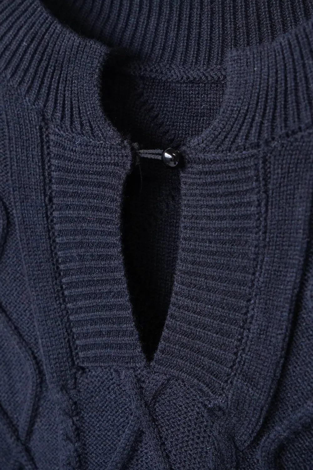 ニット×プリーツロングワンピース