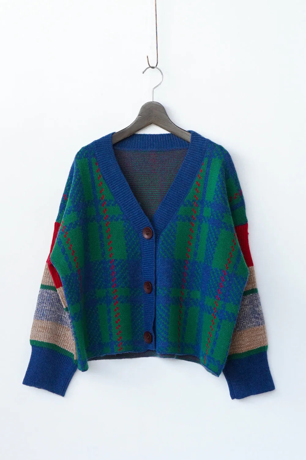 マルチチェックニットカーディガン – LILA & CITTA ONLINE SHOP マルチチェックニットカーディガン – LILA & CITTA ONLINE SHOP