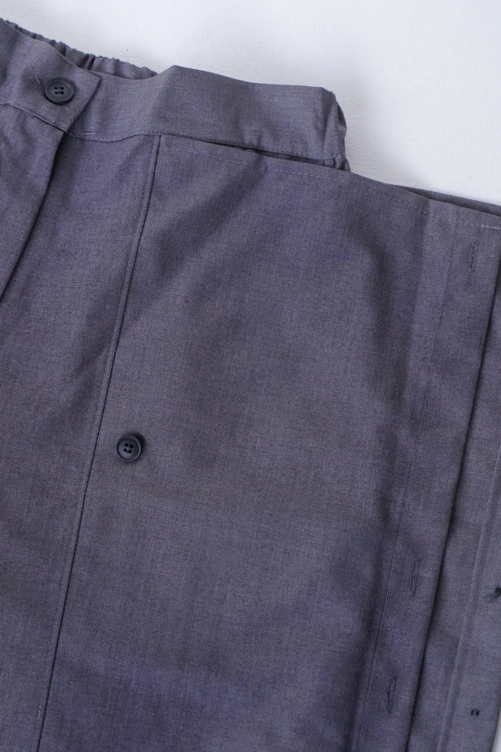 ボタンアレンジハーフワイドパンツ