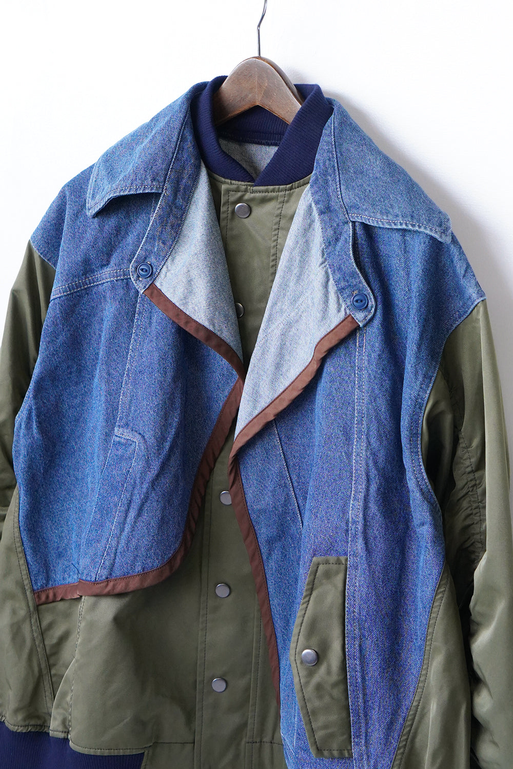 アシメドッキングレイヤードブルゾン – LILA & CITTA ONLINE SHOP