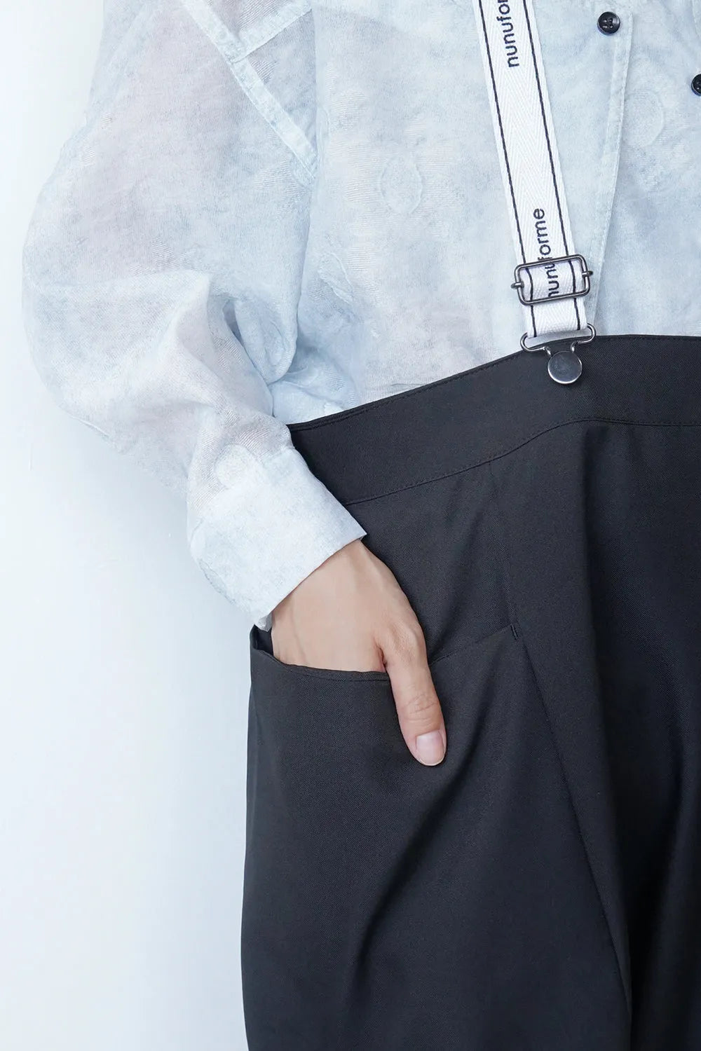 【nunuforme】サルエルサロペット