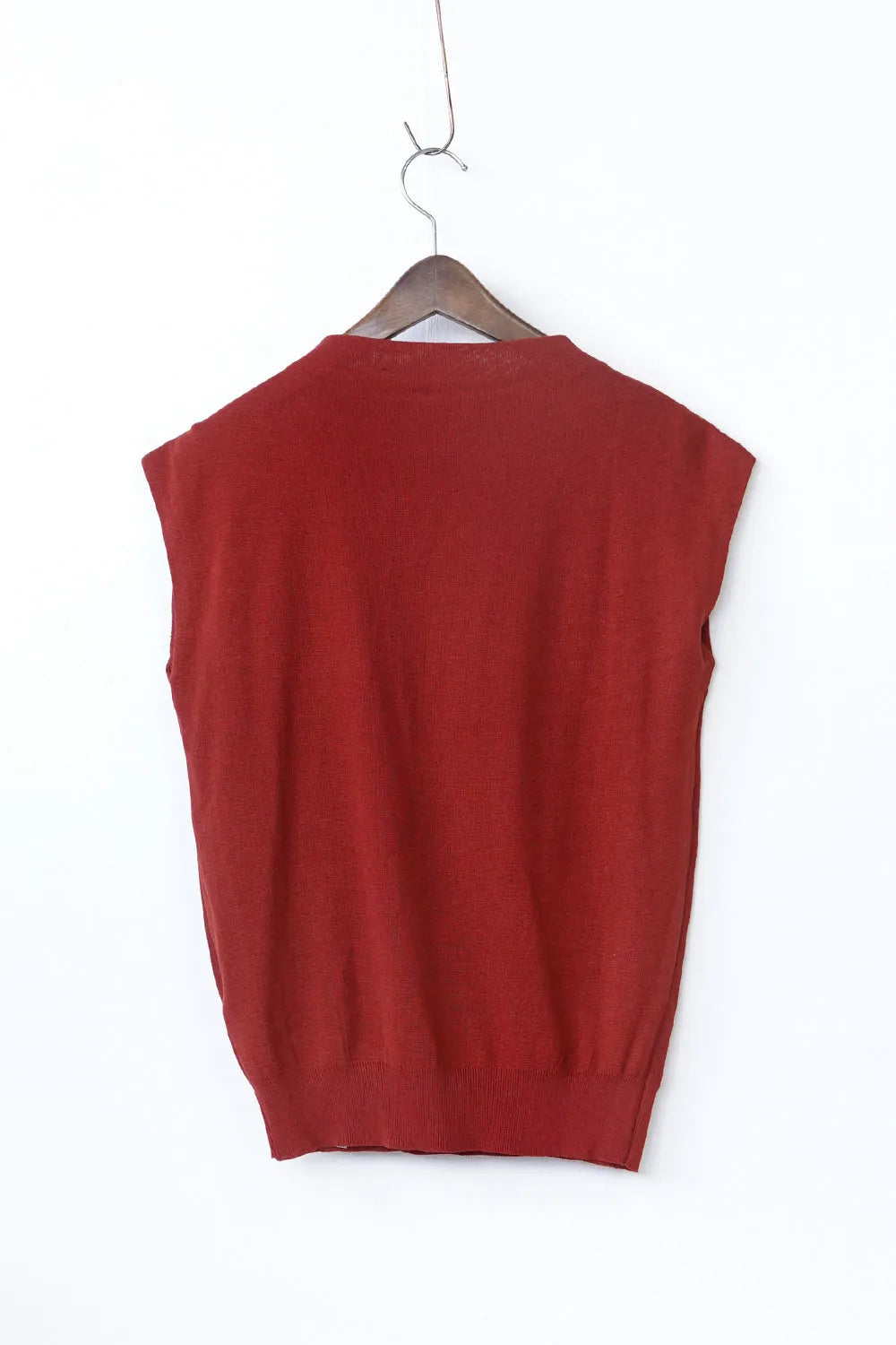 モックネックニットソー