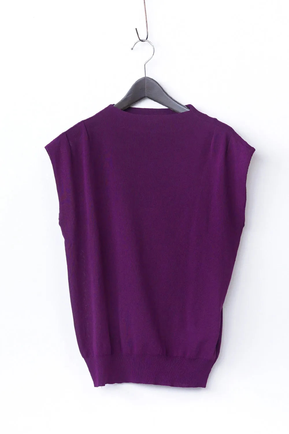 モックネックニットソー