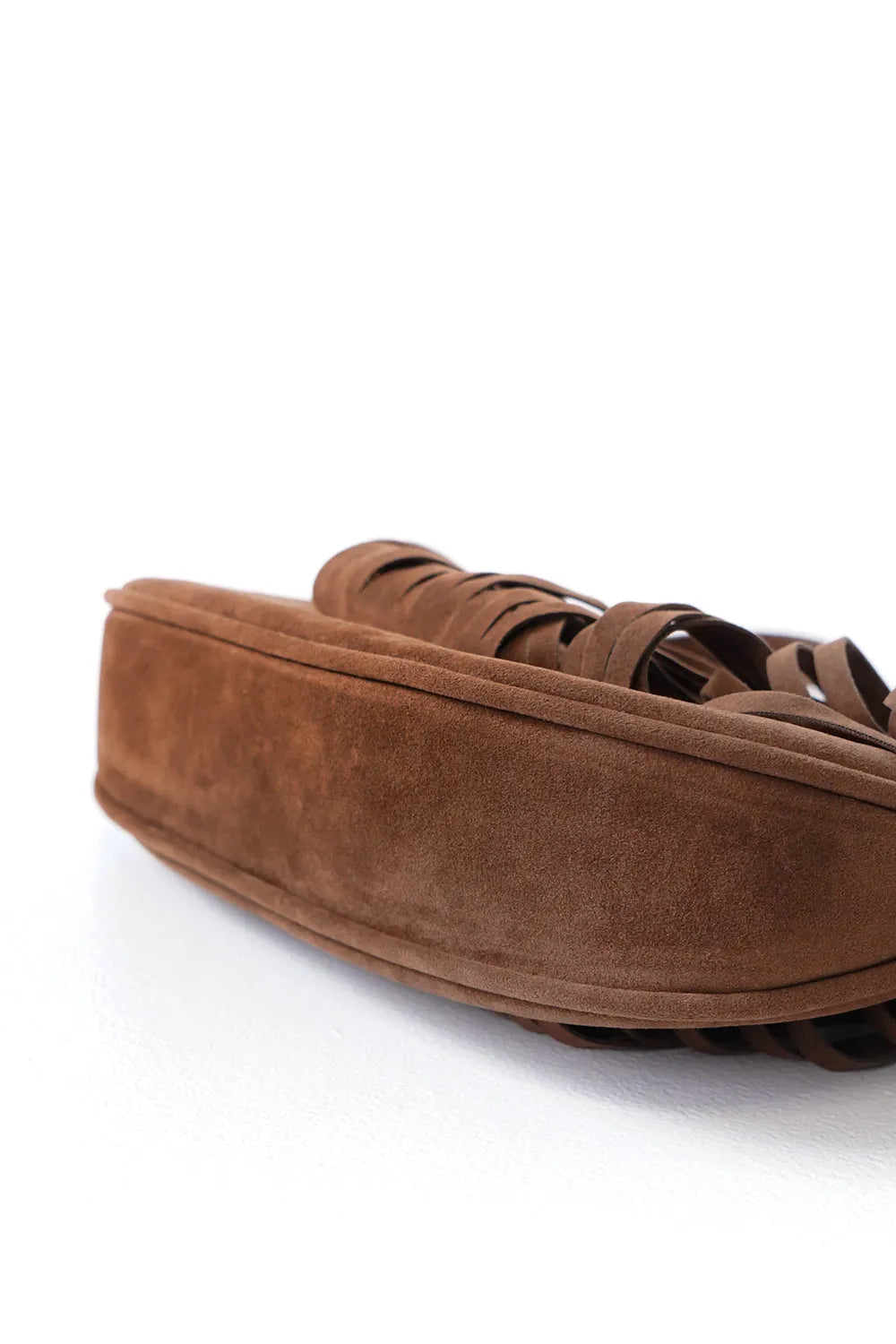 スエードタッセルフリンジバッグ