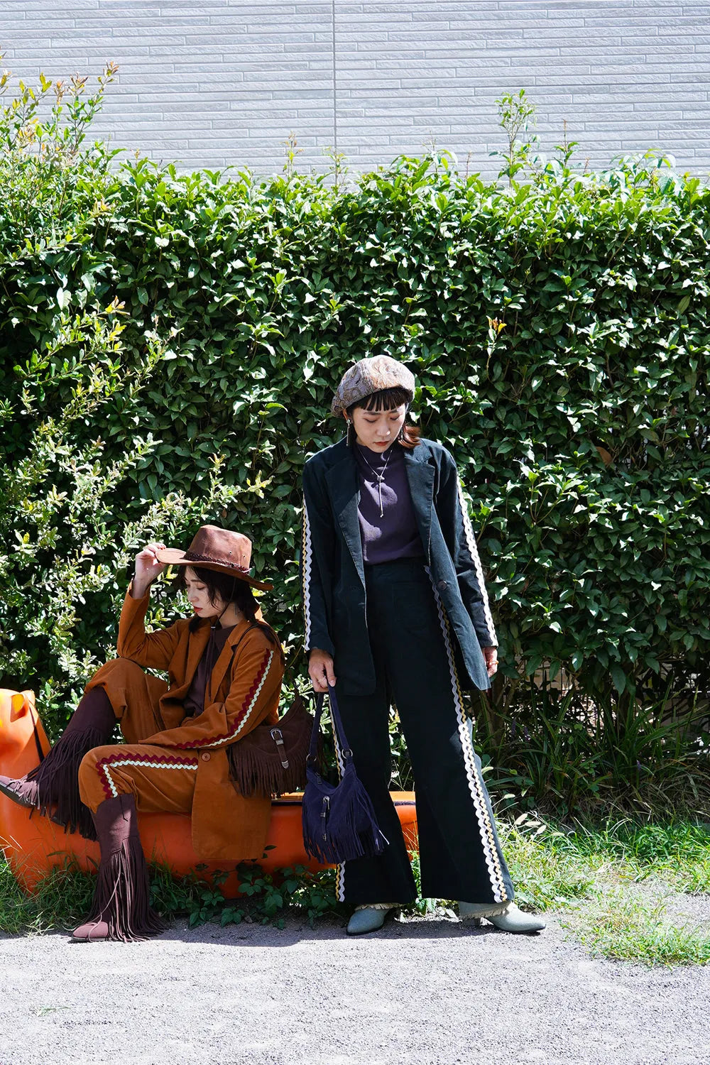 【LILA n’ citta】リックラックコーデュロイジャケット