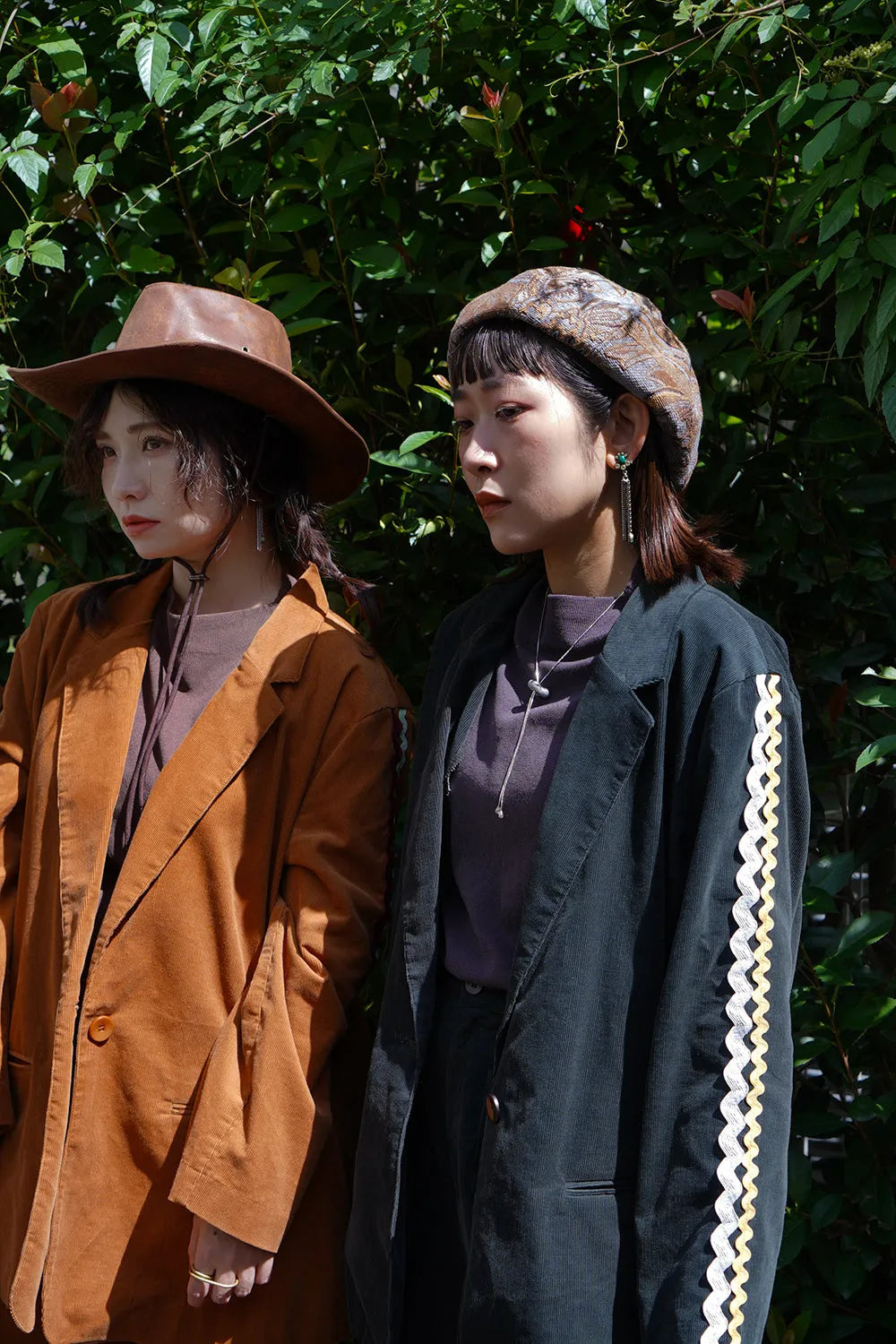 【LILA n’ citta】リックラックコーデュロイジャケット