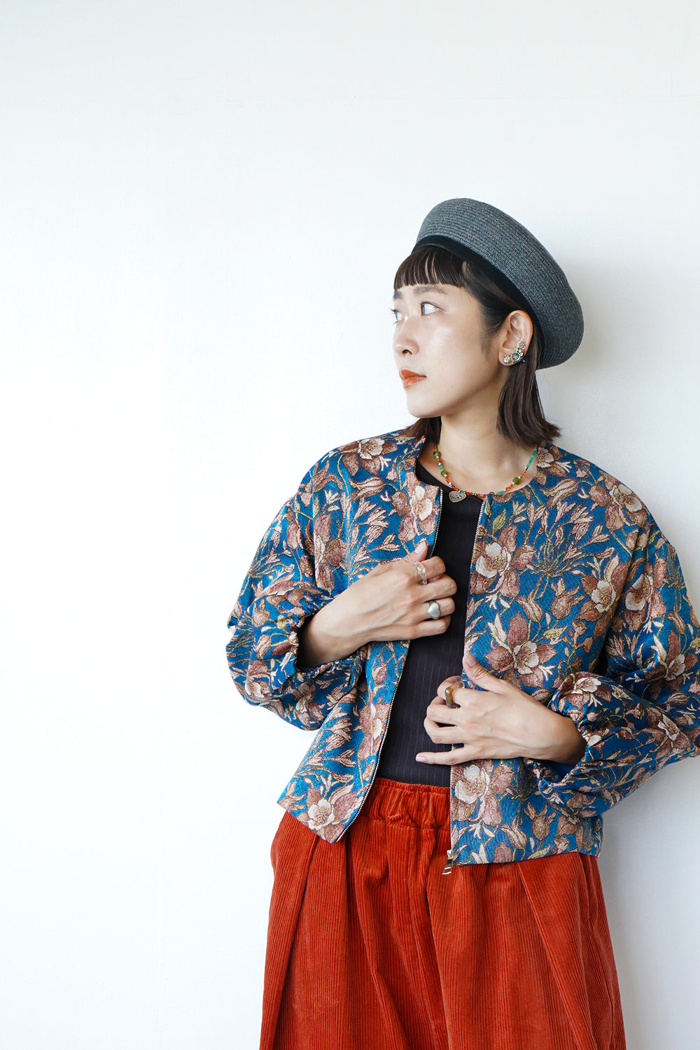 OMMO ショートブルゾン OMMO ONLINE STORE / SQUARE SLEEVE BASIC KT CD