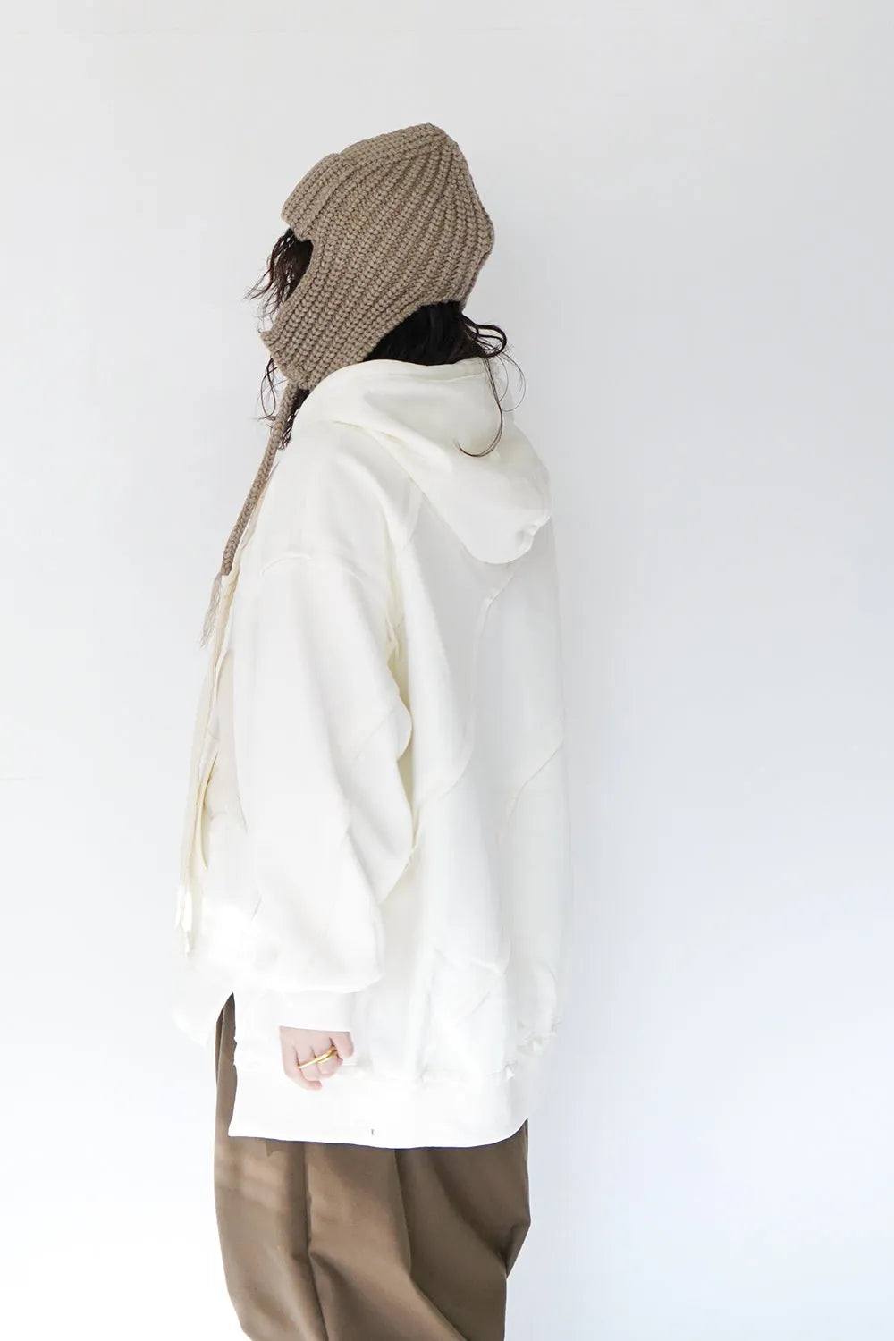 キルトパッチワークパーカ